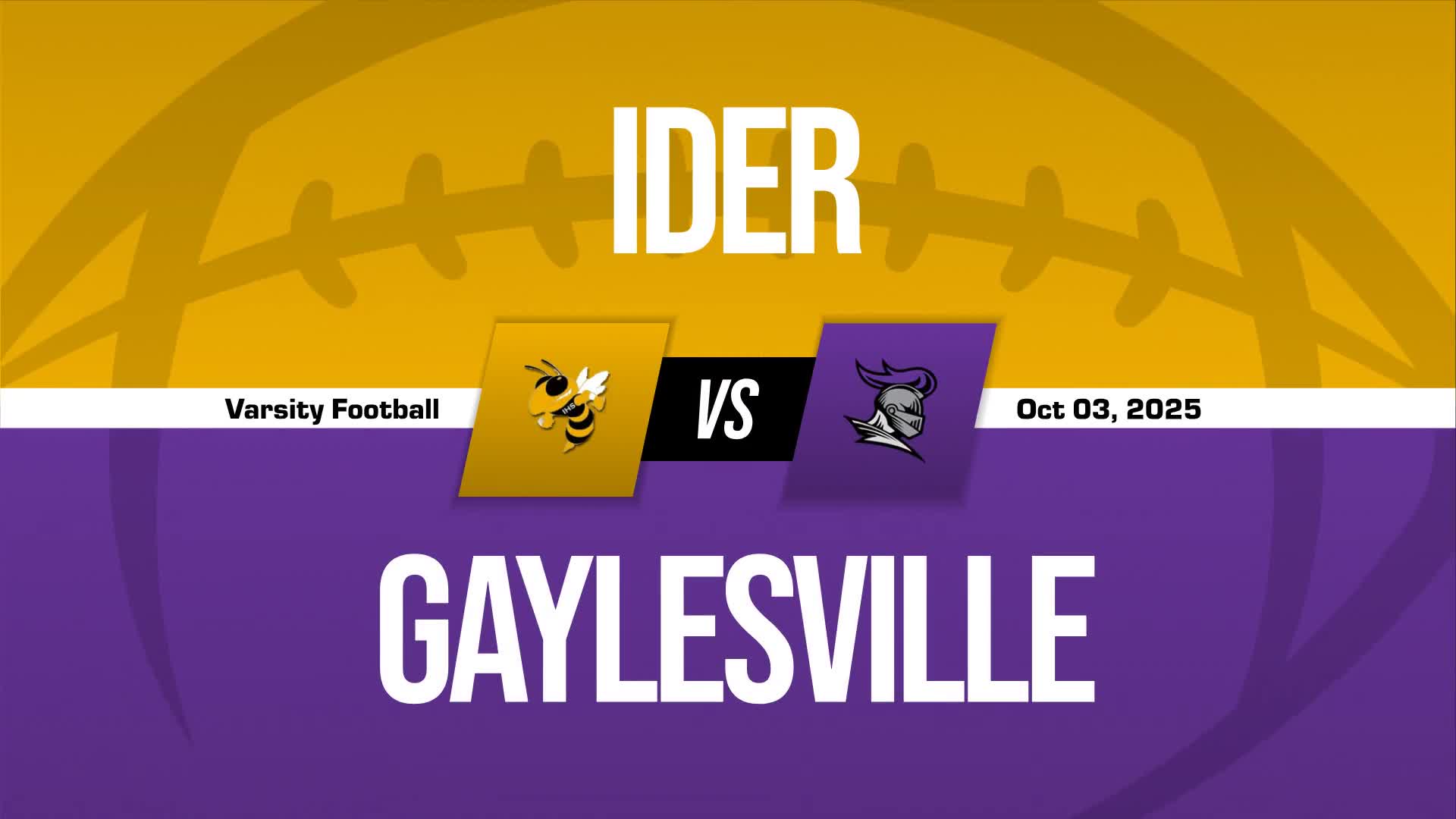Football Game Preview: Ider Hornets vs. West End Patriots + Official Tickets