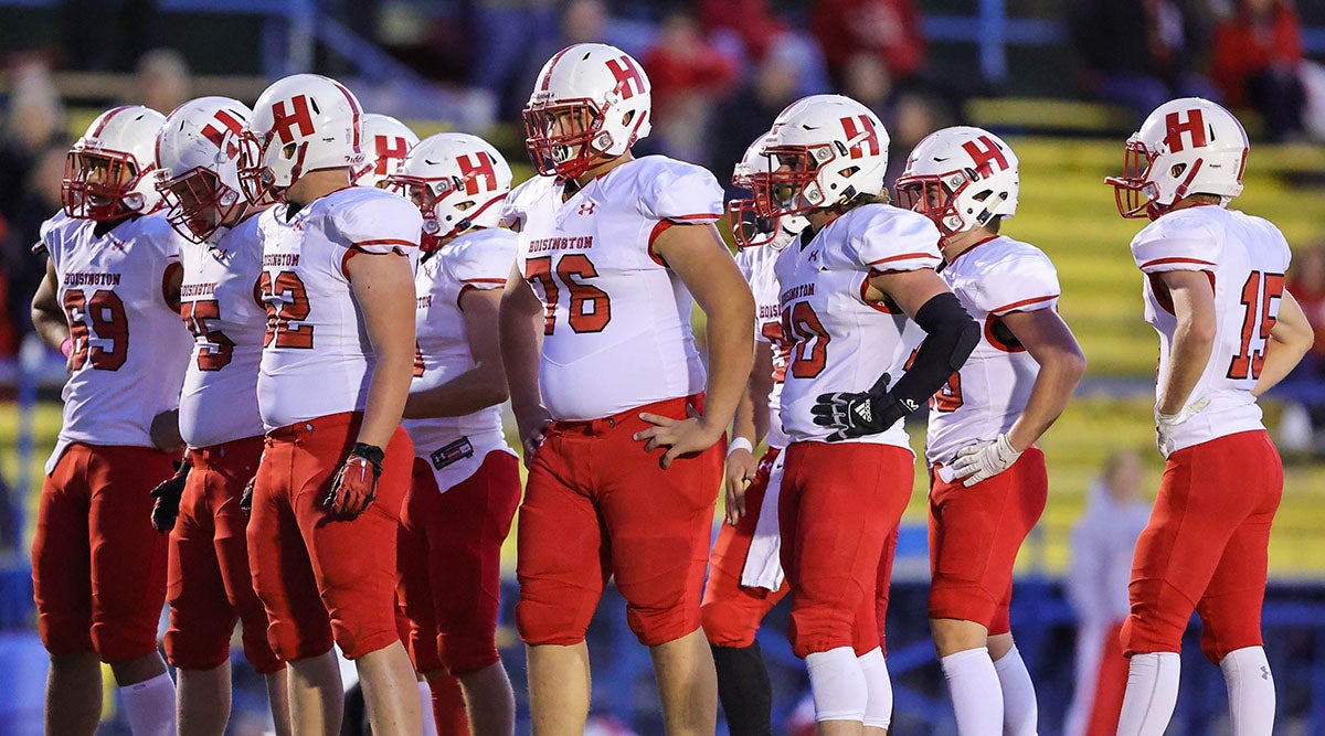Kansas high school football playoff scores Championship weekend has