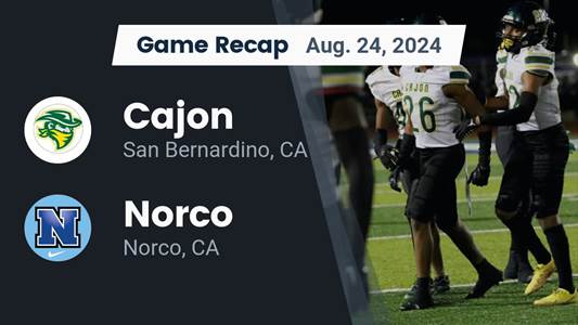Football Game Recap: Norco Comes Up Short