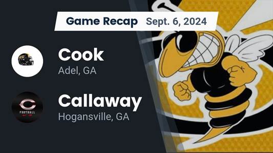 Football Game Recap: Cook Comes Up Short