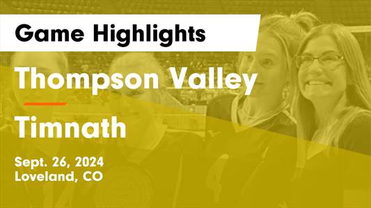 Volleyball Recap: Timnath Continues Road Dominance  on Tuesday