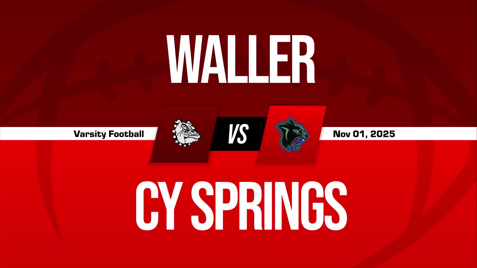 Football Game Preview: Waller Bulldogs vs. Cypress Park Tigers + How To Watch