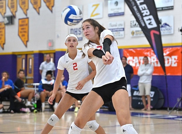 Julia Blyashov looks to lead Cathedral Catholic for a CIF Open Division title. The Dons are ranked No. 1 in the MaxPreps Top 25 and haven't dropped a set all season. (Photo: Jann Hendry)