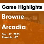 Browne piles up the points against Alhambra
