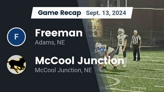 Football Recap: McCool Junction Comes Up Short