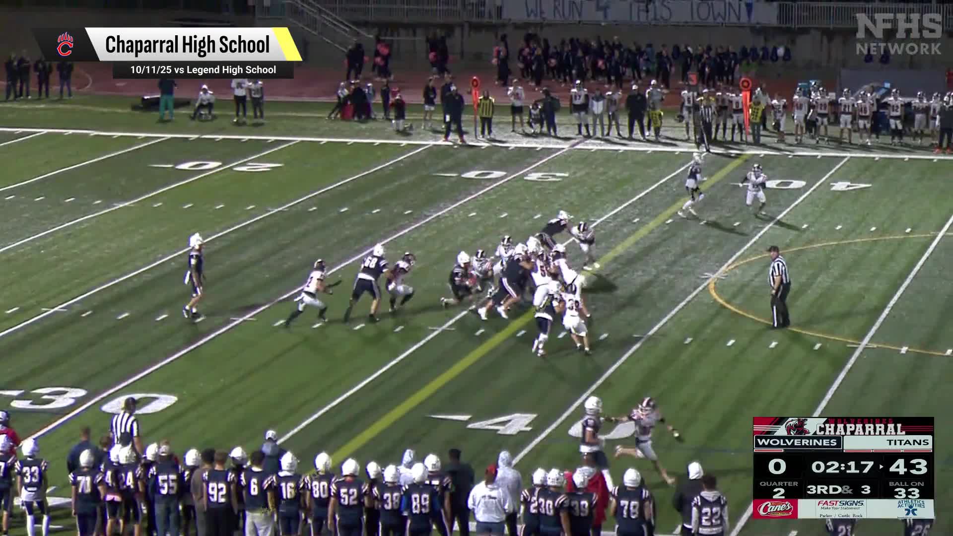 Football Recap: Chaparral Gets the Win + How To Watch