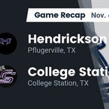 Leander vs. Hendrickson