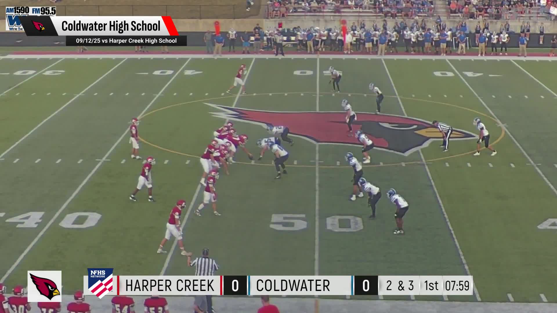 Blake Burke Game Report: @ Coldwater