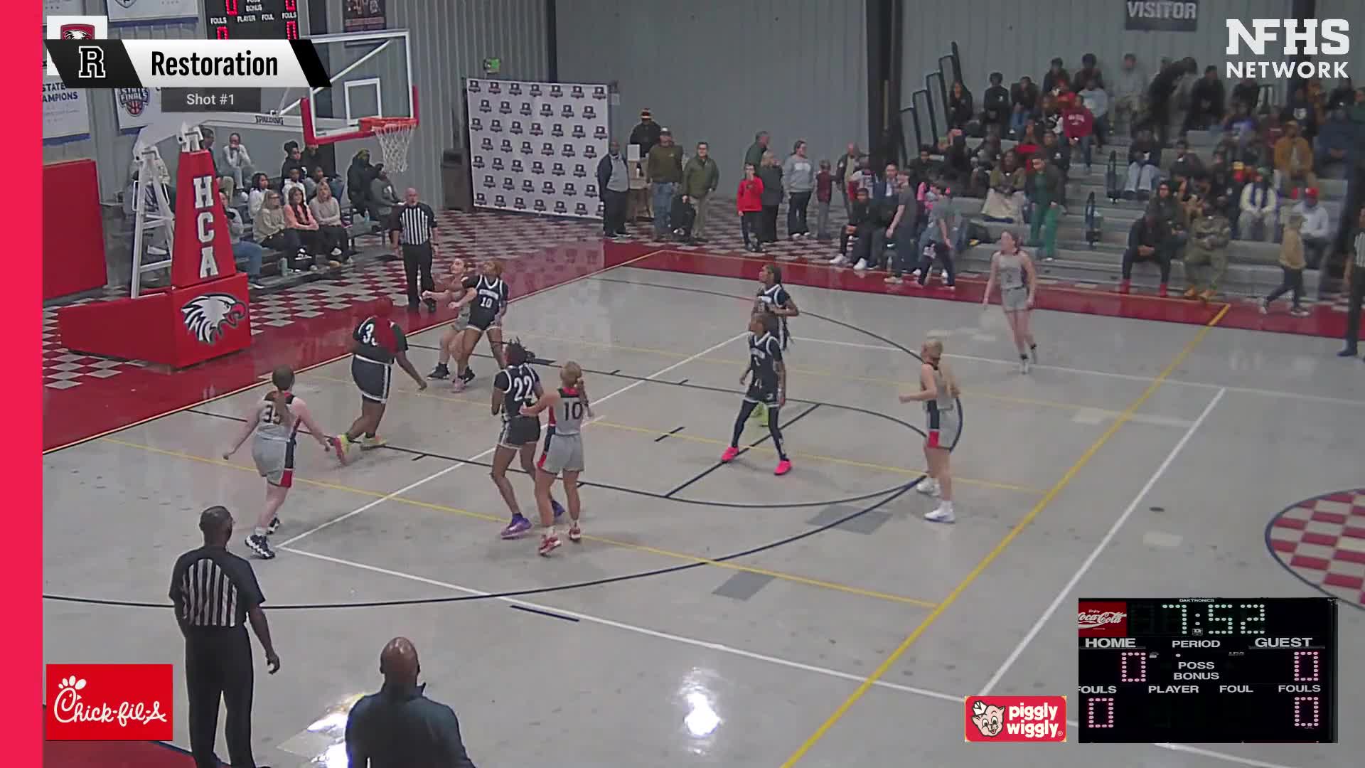 Basketball Recap: Restoration Academy Snaps Four-Game Streak of Wins at Home