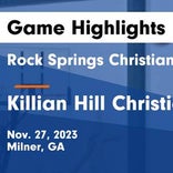 Emory Berry leads Killian Hill Christian to victory over Bible Baptist Christian