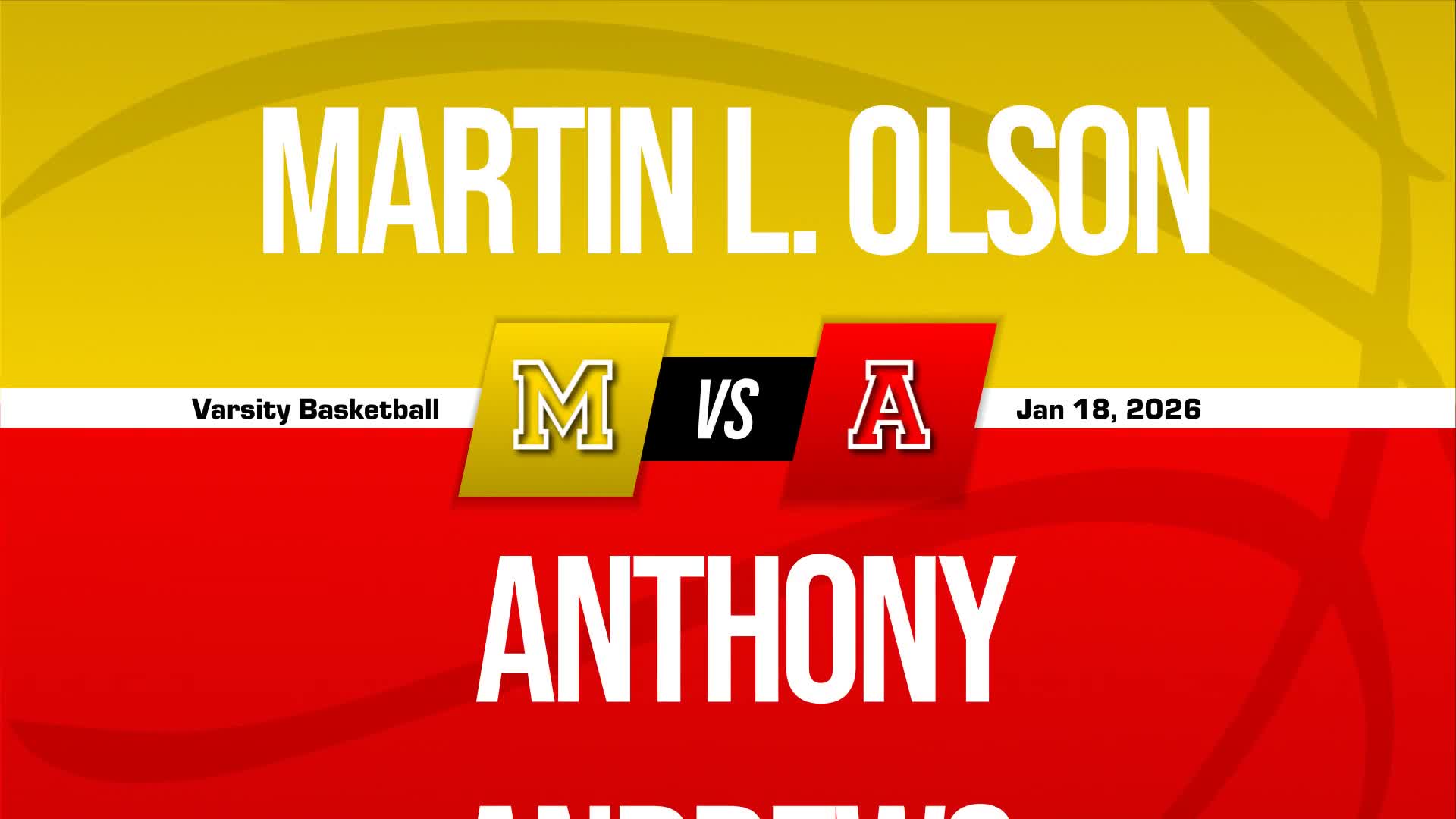 Basketball Recap: Anthony Andrews Falls to Martin L Olson in First Game of Season + How To Watch
