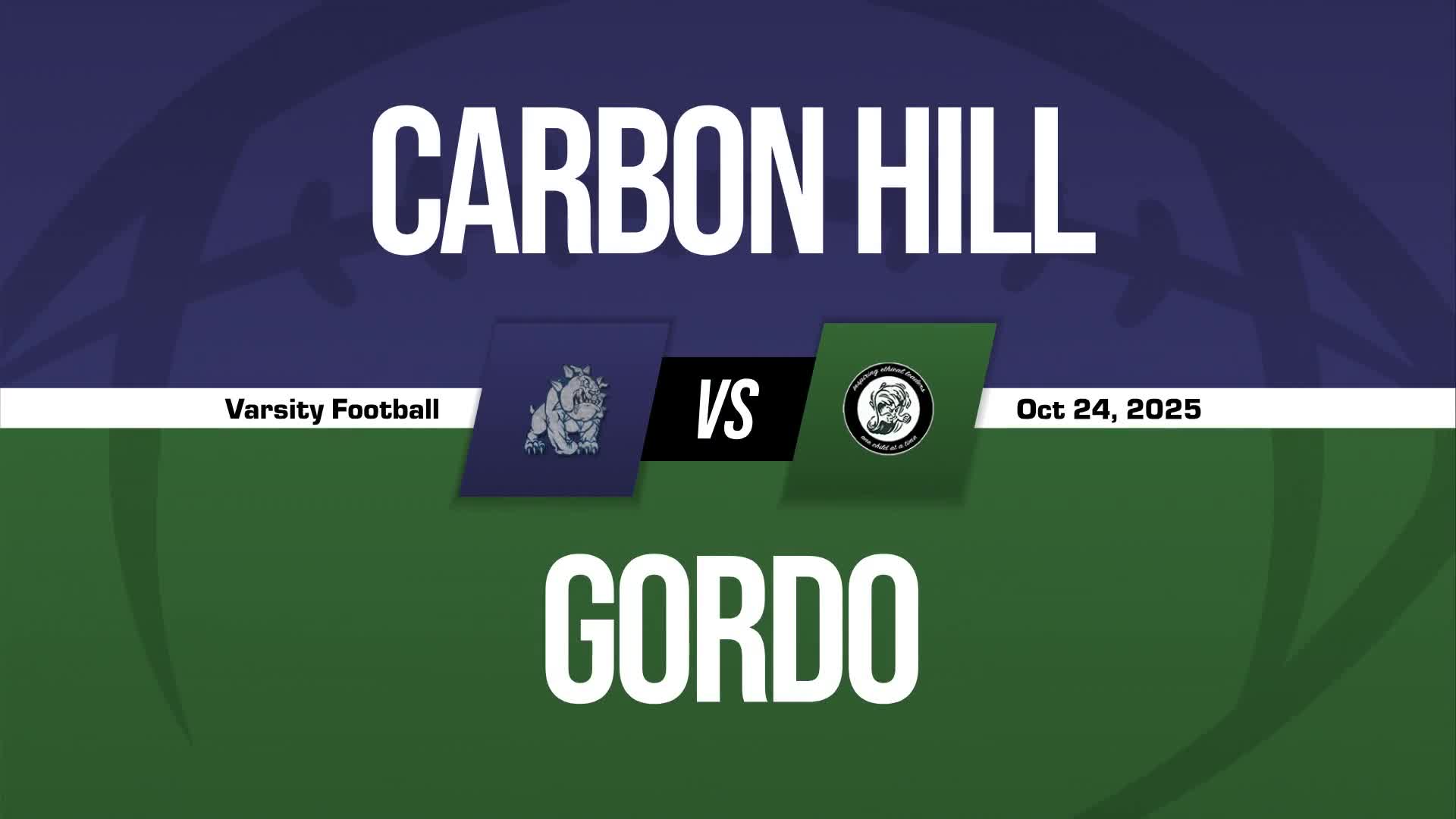 Football Recap: Carbon Hill Comes Up Short + How To Watch