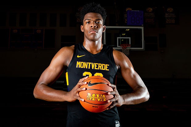 Day'Ron Sharpe is one of four players from the 2019-20 Montverde Academy hoping to be taken in the first round of Thursday's NBA Draft.