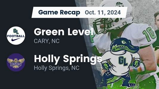 Football Recap: Green Level Comes Up Short