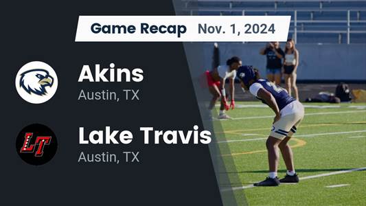 Football Recap: Akins Takes a Loss