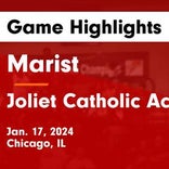 Joliet Catholic takes loss despite strong  performances from  Symone Holman and  Sophia Mihelich