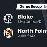 Football Game Recap: Blake Bengals vs. North Point Eagles