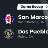 Football Game Recap: Dos Pueblos Chargers vs. Santa Barbara Dons
