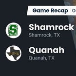 Football Game Recap: Quanah Indians vs. Shamrock Irish