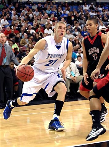 Brendan Lane's triple double went for naught for Rocklin. 