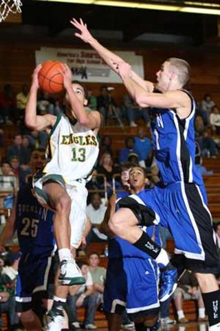 Eisenhower senior Andrew Bock scored a team-high 17 points. 