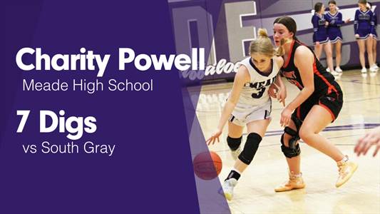 Basketball Recap: Charity Powell's Big Game Can't Quite Lead Meade over South Gray