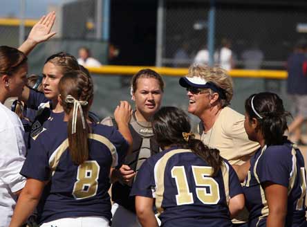 Dawn Gaffin has taken the Legacy softball program to four straight state titles, and she has helped her daughter achieve greatness. Mother and daughter have found a way to separate softball and other aspects of life.