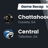 Football Game Recap: Central Hawks vs. Chattahoochee County Panthers