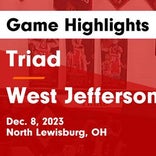 Basketball Game Recap: West Jefferson Roughriders vs. Triad Cardinals