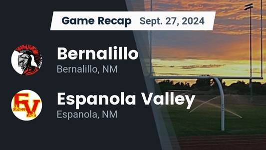 Football Game Preview: Bernalillo Spartans vs. Kirtland Central 
