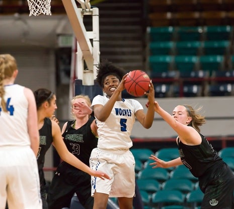 Highlands Ranch is the top seed in the Class 5A state tournament, but Alisha Davis (5) and Grandview are the two-time defending champions. The 5A Final 4 opens Thursday at the Denver Coliseum.