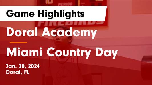 Doral Academy vs. West Broward