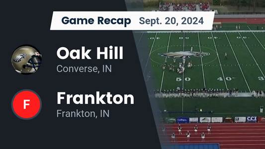 Football Recap: Frankton Triumphant Thanks to a Strong Effort from  Nate Luzadder