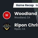 Football Game Recap: Ripon Christian Knights vs. Woodland Christian Cardinals