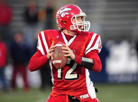 Masuk High's Casey Cochran now owns the Connecticut record for most passing yards in a career.