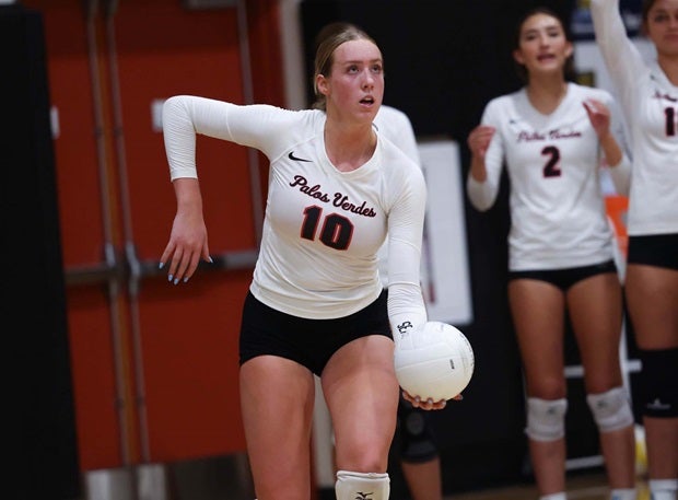 Stanford commit Kaci Demaria led Palos Verdes to the CIF Division I title on Friday with a sweep of Foothill. Demaria had 24 kills as the Sea Kings won the the title after falling short in each of the past two seasons. (Photo: Marvin Jimenez)