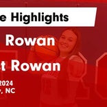 West Rowan piles up the points against Central Cabarrus