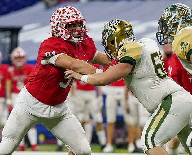 Defensive lineman Caden Curry