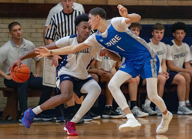 Bleacher Report on X: Top prep school cancels matchup with Melo Ball's  SPIRE Institute because of his pro history: We are not comfortable moving  forward with our game, per @nwi    /