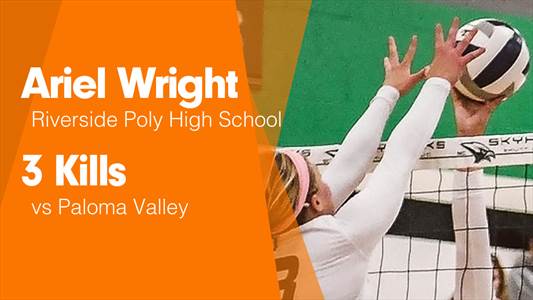 Ariel Wright Game Report: @ Hemet