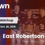 Football Game Recap: Watertown vs. East Robertson