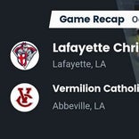 Football Game Preview: Vermilion Catholic vs. Highland Baptist C