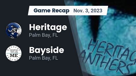 Football Game Recap: Vero Beach Indians vs. Heritage Panthers