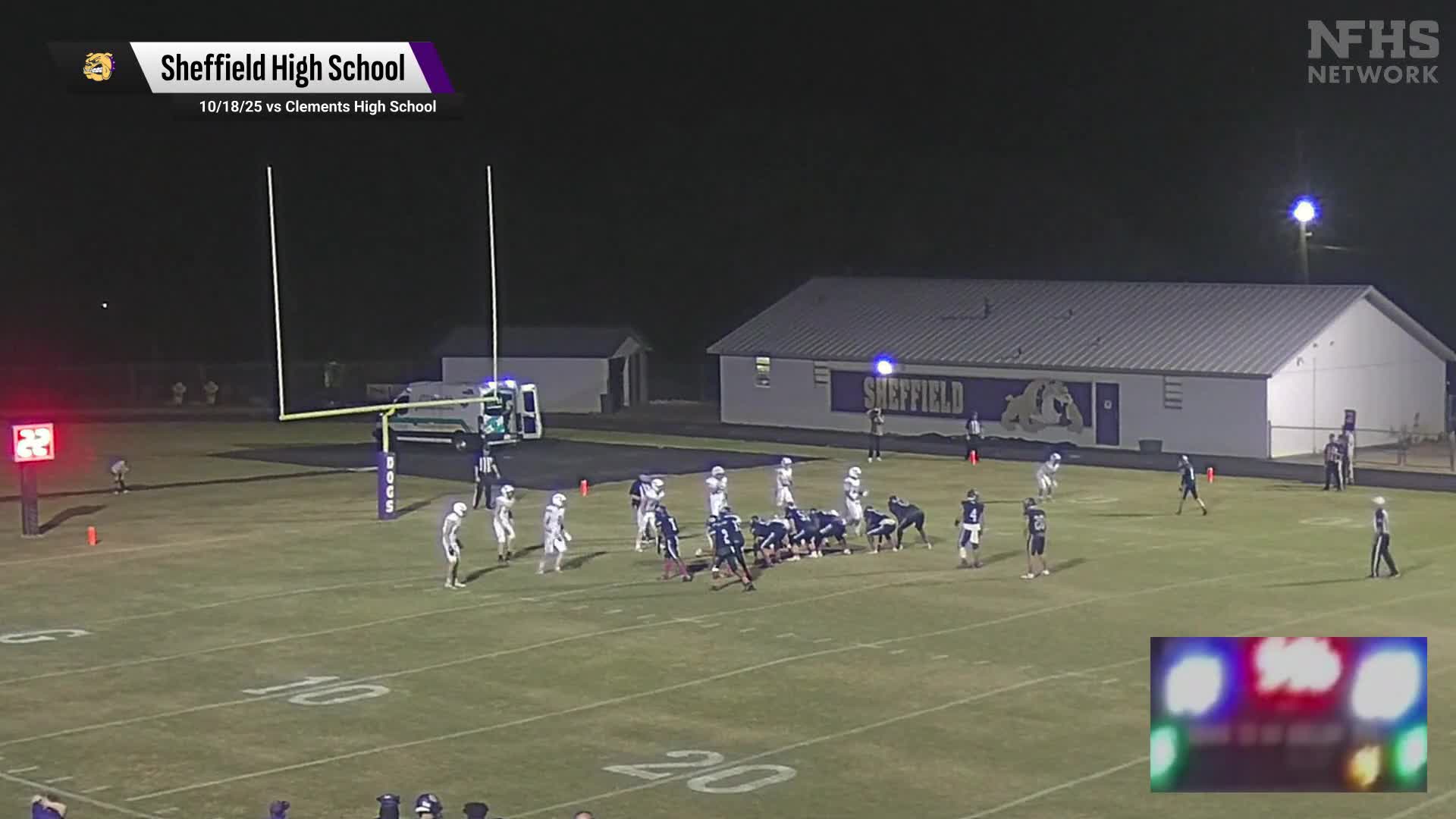 Football Recap: Sheffield Skates Past Shoals Christian with Ease