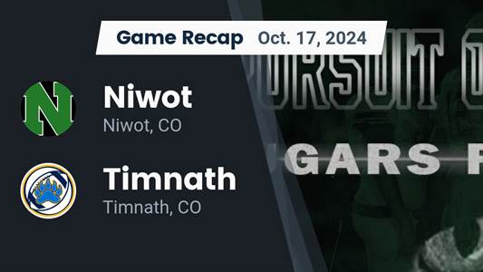 Football Recap: Timnath Takes a Loss