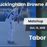 Football Game Recap: Buckingham Browne & Nichols vs. Tabor Acade