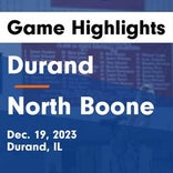 Basketball Game Recap: North Boone Vikings vs. Durand Bulldogs