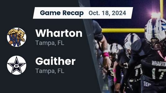 Football Recap: Gaither Skates Past Cypress Creek with Ease