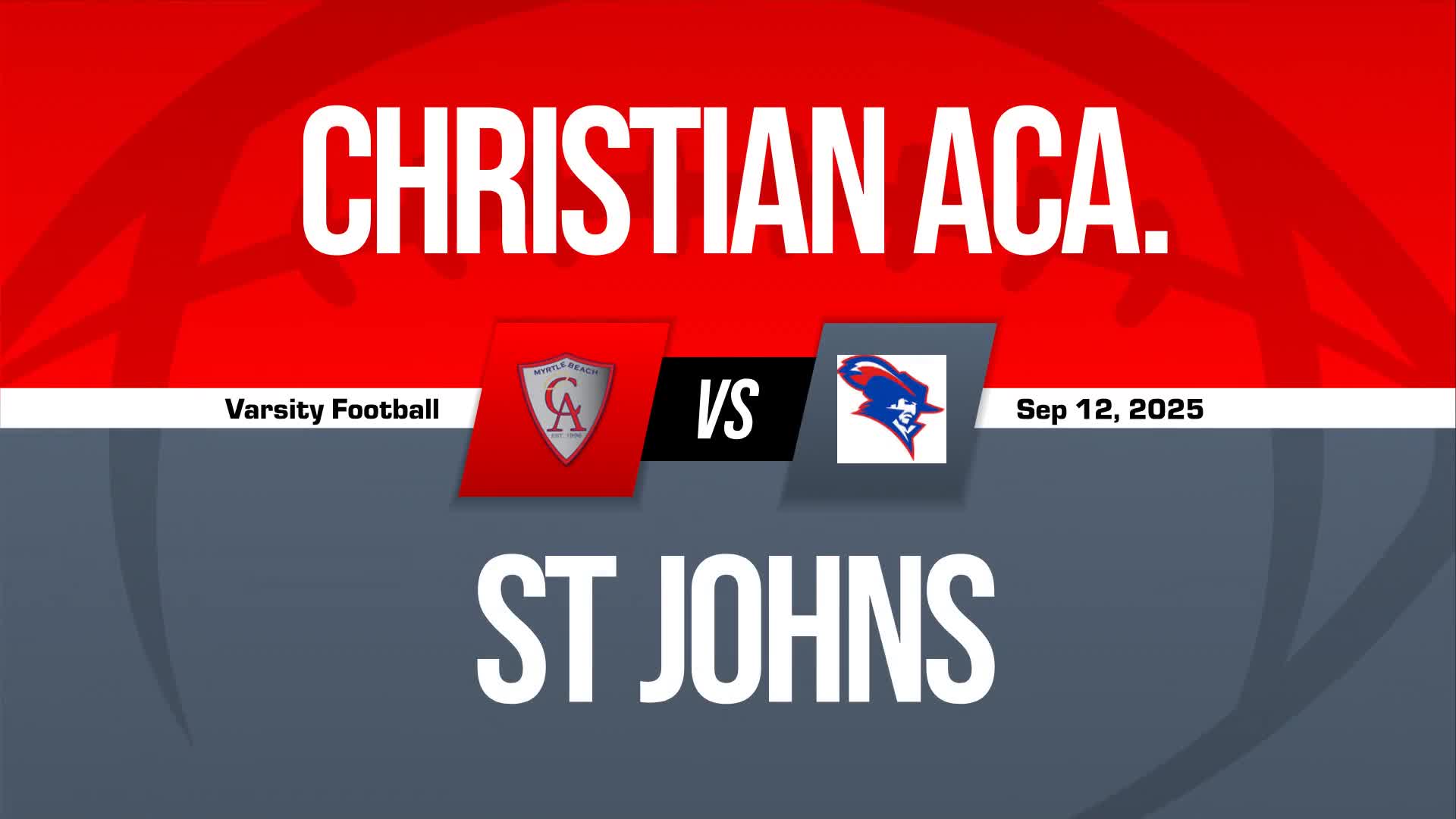 Football Recap: St. John's Christian Academy Takes a Loss
