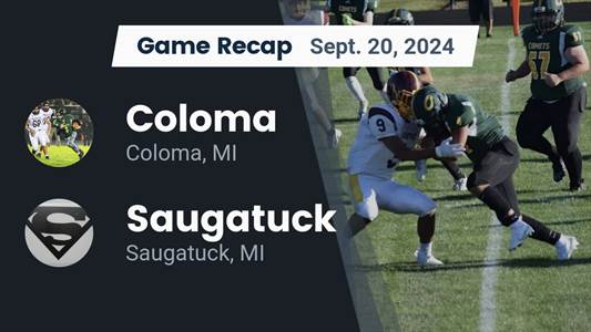 Football Game Preview: Coloma Comets vs. Schoolcraft Eagles